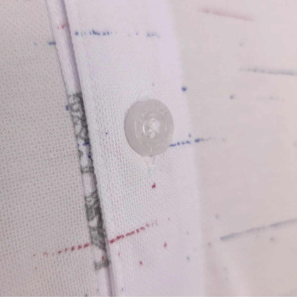 Travis Mathew Mexicali No Logo Skuls Short Sleeve Polo Shirt Mens 3XL - Picture 7 of 12